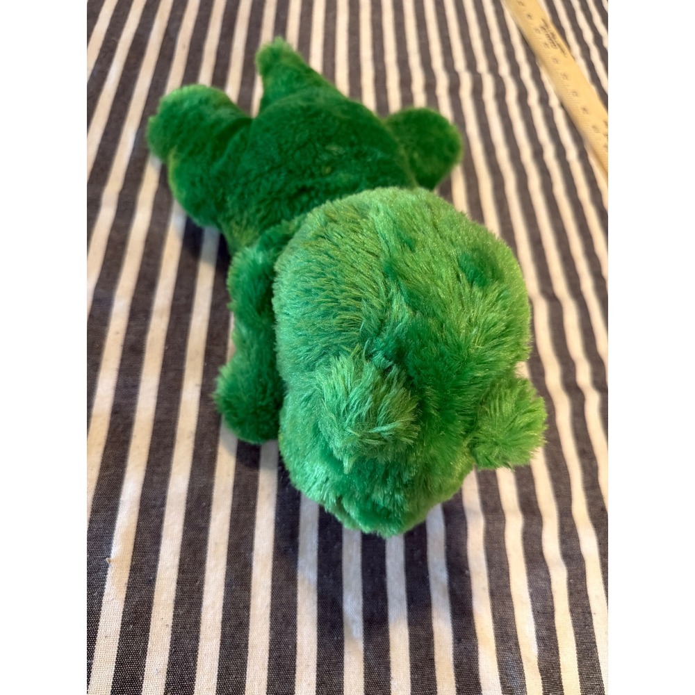 Walgreens Green Dinosaur Plush Stuffed Animal Soft Fuzzy T-Rex 12 Inch 907369